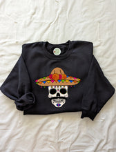 Load image into Gallery viewer, Day of the Dead / Dia de los Muertos Crewneck Sweater - Caballero