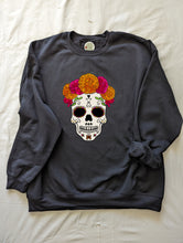 Load image into Gallery viewer, Day of the Dead / Dia de los Muertos Crewneck Sweater - Dama
