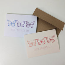 Load image into Gallery viewer, Butterfly Minimalistic Mother's Day Card