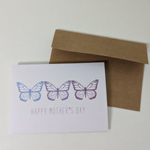Load image into Gallery viewer, Butterfly Minimalistic Mother's Day Card