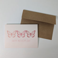 Load image into Gallery viewer, Butterfly Minimalistic Mother's Day Card