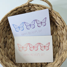 Load image into Gallery viewer, Butterfly Minimalistic Mother's Day Card