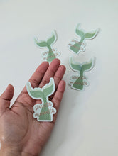 Load image into Gallery viewer, Sirenita Morenita Mermaid Tail Sticker