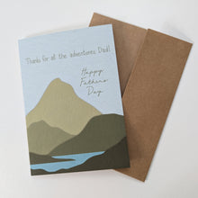 Load image into Gallery viewer, Thanks for the Adventures Father's Day Card