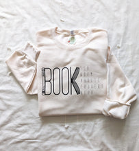 Load image into Gallery viewer, Bookish Crewneck Sweater