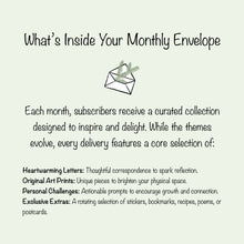Load image into Gallery viewer, Evergreen Envelope - Monthly Mail Club