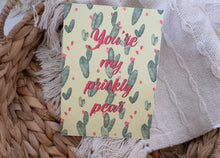 Load image into Gallery viewer, Prickly Pear Valentine's Day Card