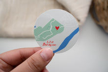 Load image into Gallery viewer, Custom Map Sticker