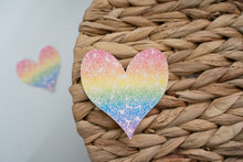 Load image into Gallery viewer, Rainbow Flower Heart Sticker