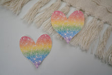 Load image into Gallery viewer, Rainbow Flower Heart Sticker