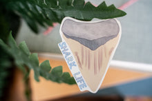 Load image into Gallery viewer, Shark Life - Shark Tooth Sticker