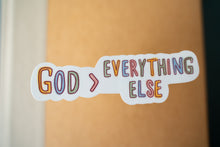 Load image into Gallery viewer, God Over Everything Sticker