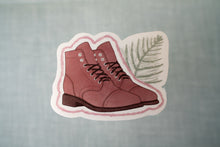 Load image into Gallery viewer, Combat Boots and Palm Leaf Sticker