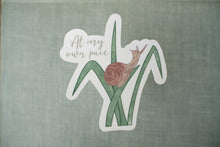 Load image into Gallery viewer, At My Own Pace - Snail - Sticker