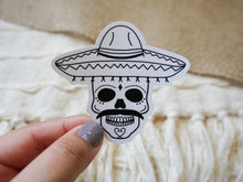 Load image into Gallery viewer, Sugar Skull, Dia de los Muertos - Day of the Dead Sticker