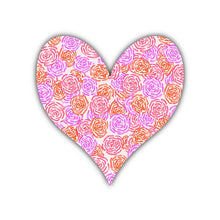 Load image into Gallery viewer, Heart Flower Sticker