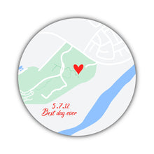 Load image into Gallery viewer, Custom Map Sticker