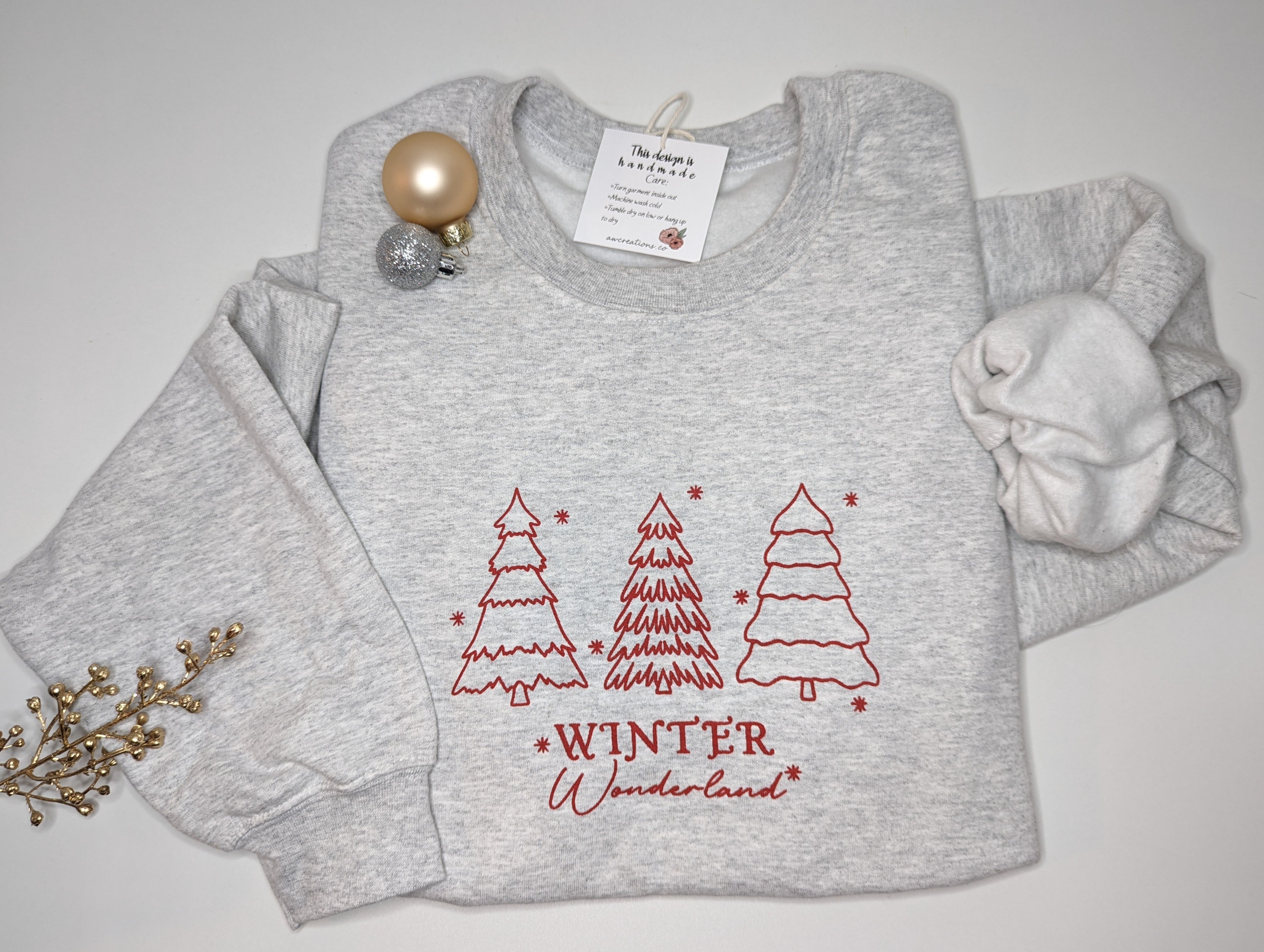 Winter Wonderland Crew Neck Sweatshirt – Arely
