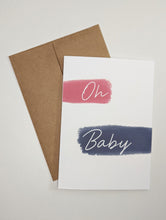 Load image into Gallery viewer, Oh Baby Minimalist Card