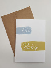 Load image into Gallery viewer, Oh Baby Minimalist Card