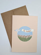 Load image into Gallery viewer, Oh Baby Airplane Greeting Card