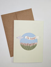 Load image into Gallery viewer, Oh Baby Airplane Greeting Card