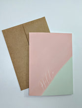 Load image into Gallery viewer, Hello Greeting Card