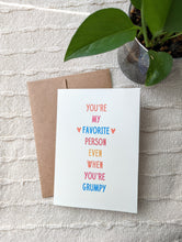 Load image into Gallery viewer, My Favorite Person Valentine’s Day Card