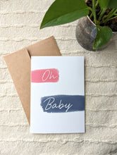 Load image into Gallery viewer, Oh Baby Minimalist Card