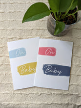 Load image into Gallery viewer, Oh Baby Minimalist Card