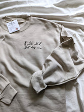 Load image into Gallery viewer, Best Day Ever Custom Crewneck Sweater