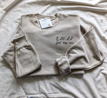Load image into Gallery viewer, Best Day Ever Custom Crewneck Sweater