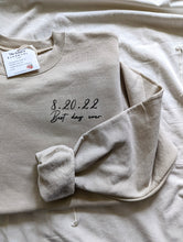 Load image into Gallery viewer, Best Day Ever Custom Crewneck Sweater