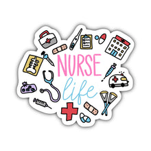 Load image into Gallery viewer, Nurse Life Sticker
