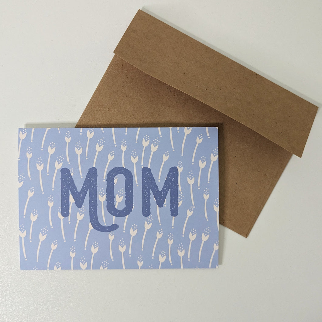 Mom, Madre Mother's Day Card (Spanish Option Available)