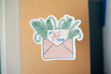 Load image into Gallery viewer, Get Shit Done - Envelope with Ferns Sticker
