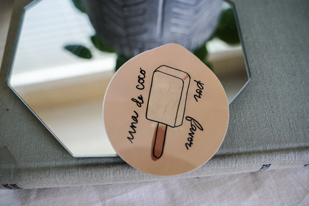 Coconut Paleta Sticker