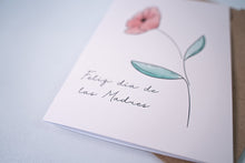 Load image into Gallery viewer, Minimalist Flower Mother&#39;s Day Card (English or Spanish)
