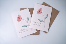 Load image into Gallery viewer, Minimalist Flower Mother&#39;s Day Card (English or Spanish)
