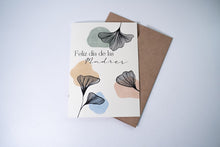 Load image into Gallery viewer, Ginkgo Leaf Mother&#39;s Day Card (English or Spanish)
