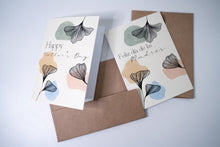 Load image into Gallery viewer, Ginkgo Leaf Mother&#39;s Day Card (English or Spanish)
